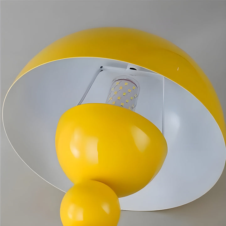 Dimmable Nordic LED lamp, flower bud design, perfect for contemporary living spaces.