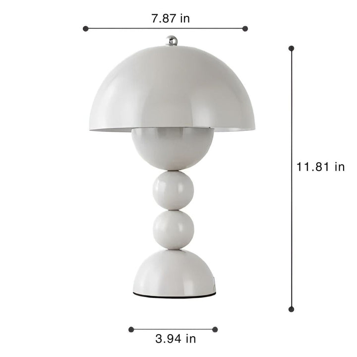 Modern flower bud LED accent lamp, dimmable, enhancing your home's aesthetic.