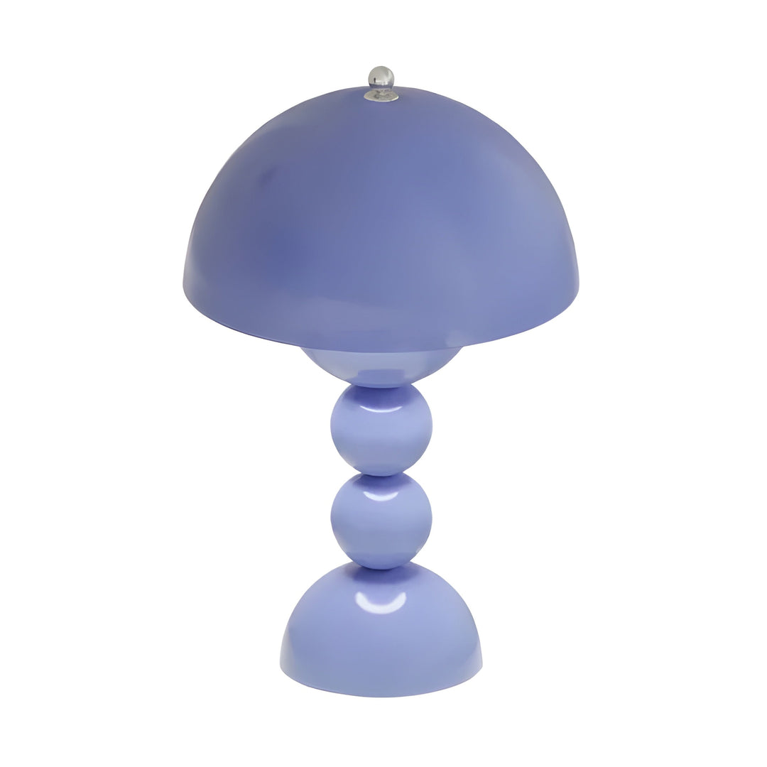 Contemporary flower bud LED desk lamp, dimmable, minimalist Nordic aesthetic.