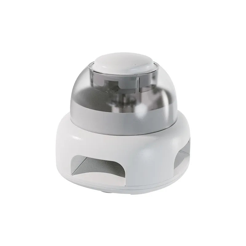 Pet supplies: transparent dog food dispenser, automatic and hygienic, ideal for busy pet owners