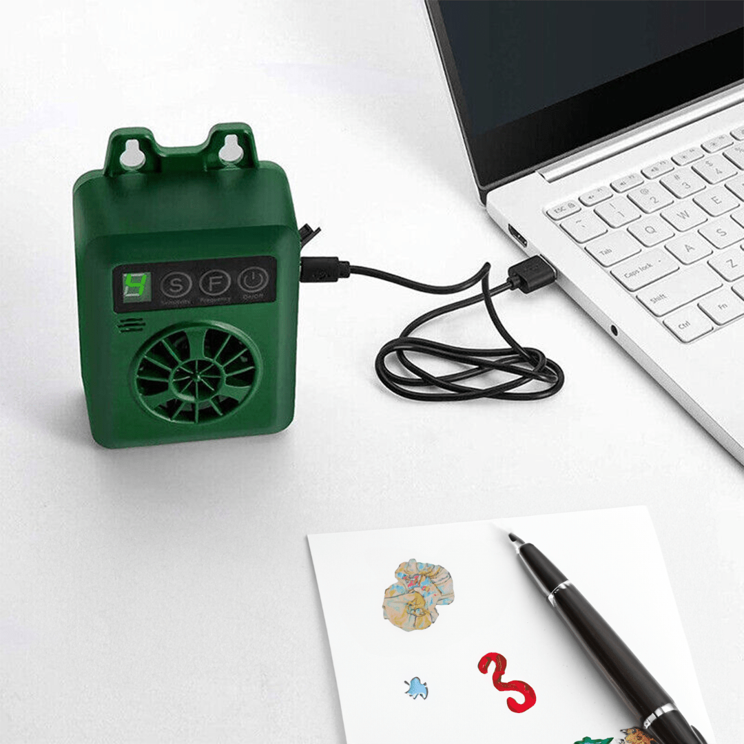 Weatherproof pet behavior bark control device for effective dog training and peaceful living.