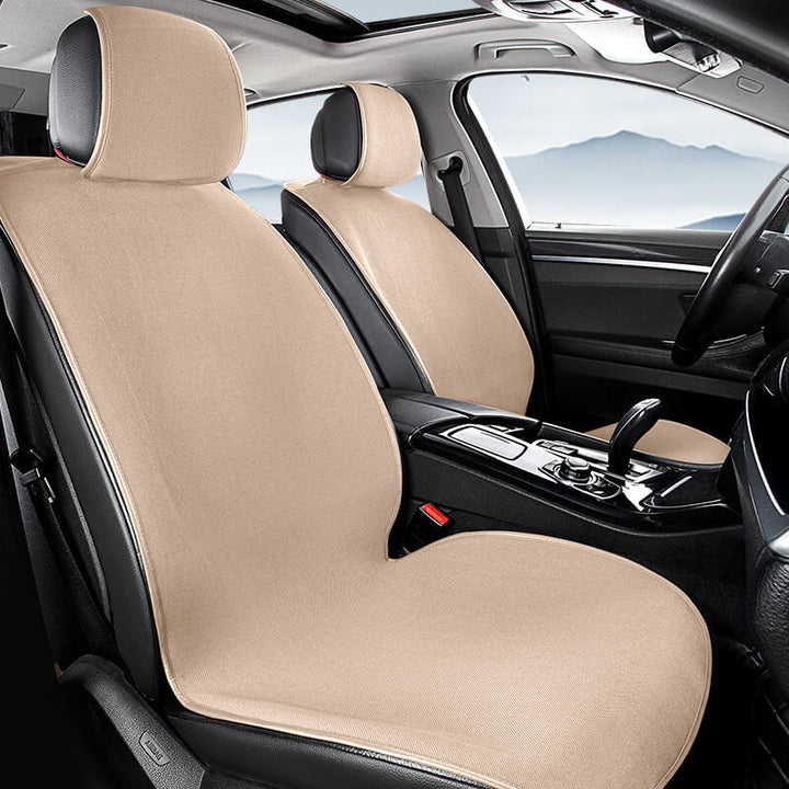 Dog car seat cover, chenille, scratch-resistant, breathable, non-slip pet protector for car