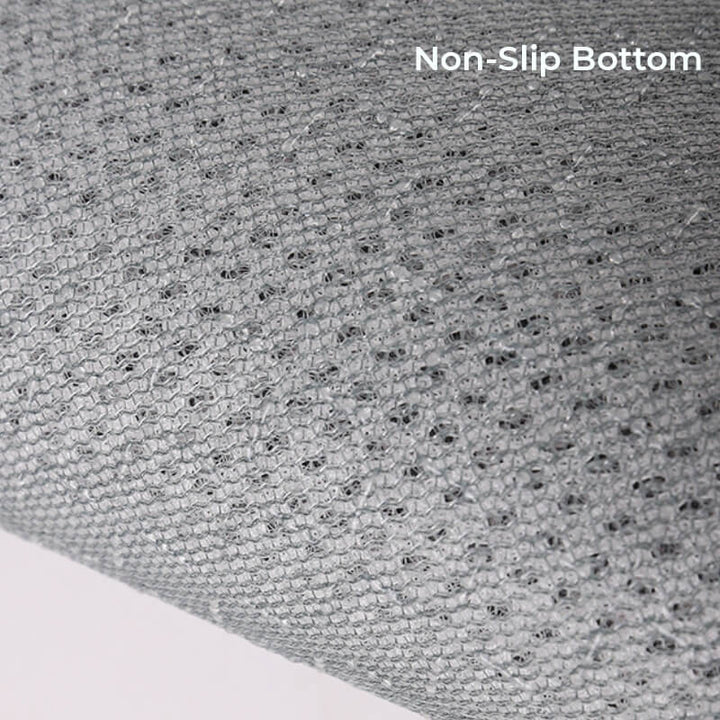 Non-slip dog car seat cover, chenille, breathable, scratch-proof pet protector for secure travel