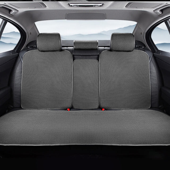 Dog car seat cover made of breathable chenille fabric, durable, scratch-resistant, non-slip