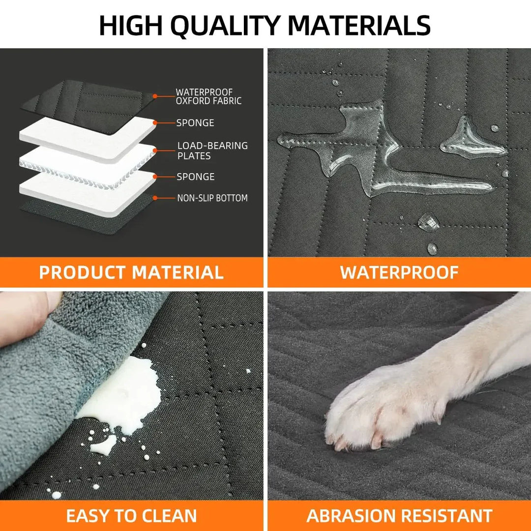 Universal dog car seat extender for back seat, a must-have pet travel accessory