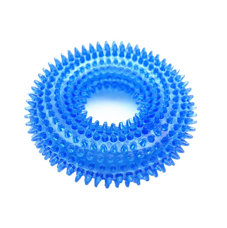 Dog toy chew ring, specifically designed for teething puppies to relieve discomfort
