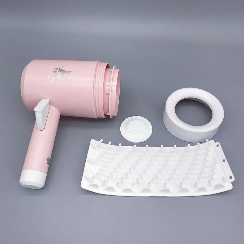 Automatic dog paw cleaner with a quiet drying function, simplifying pet grooming routine