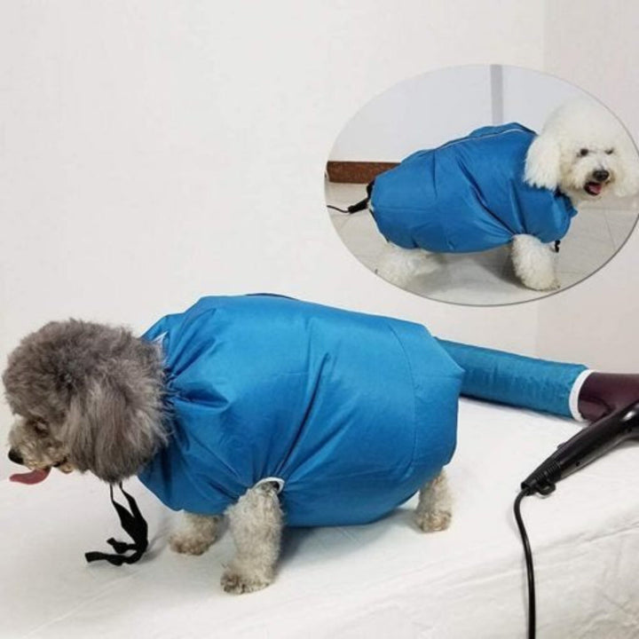 Pet grooming quick dry dog dryer bag, an essential pet care tool for efficient dog drying and comfort.