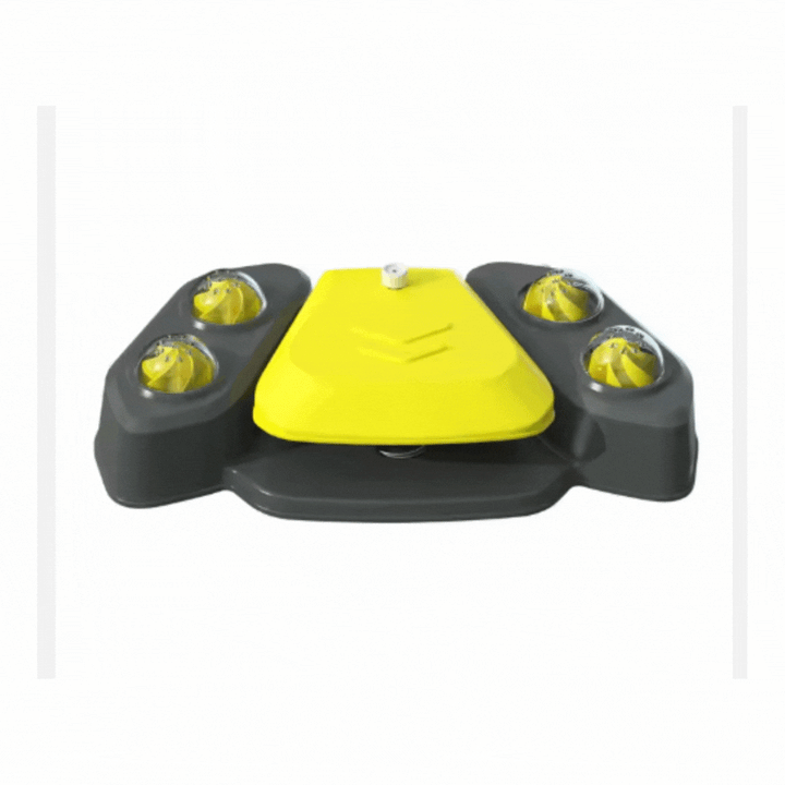 Dog accessories: cooling sprinkler mat providing summer fun and hydration for an active pet.