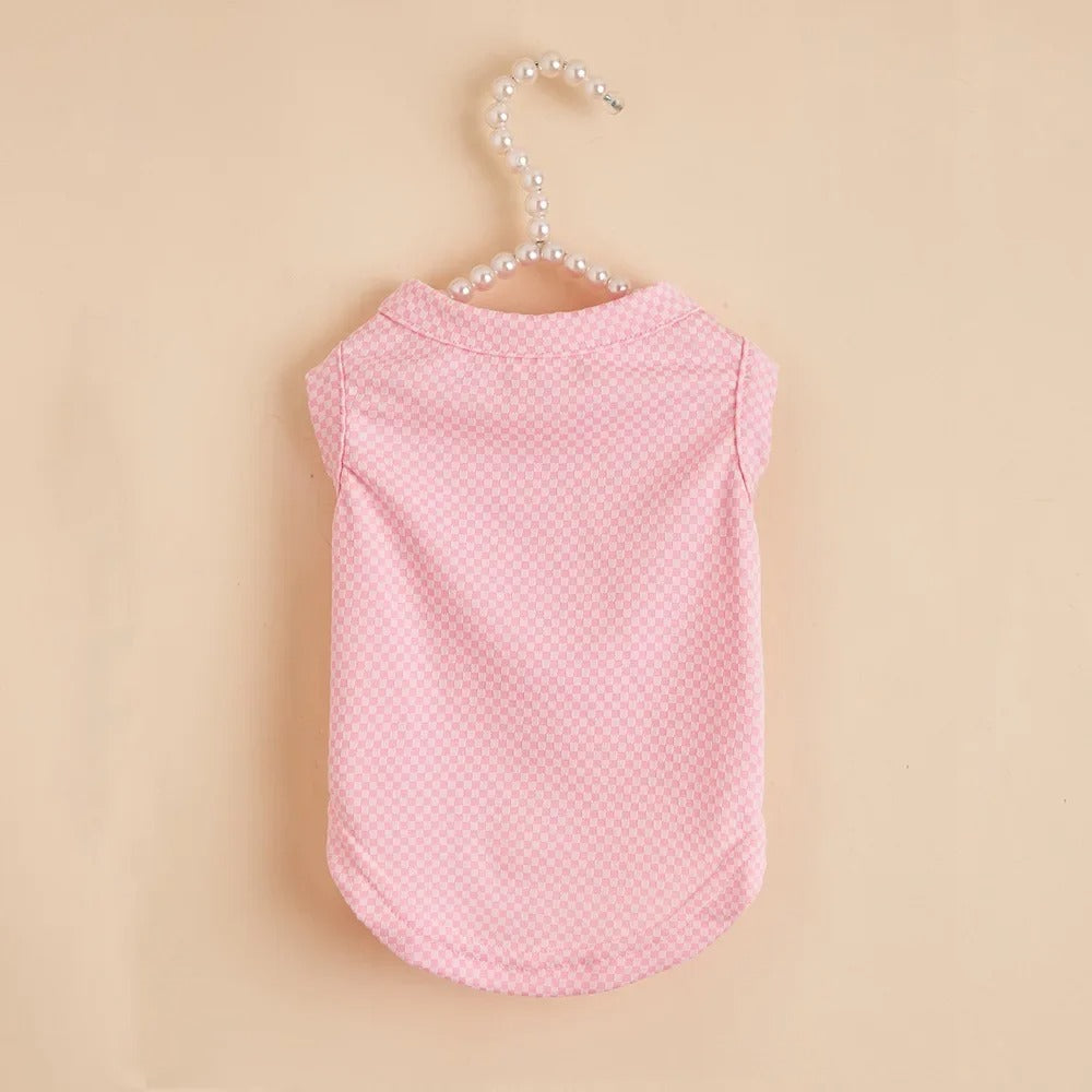 Lightweight dog shirt for summer, ensuring temperature regulation for pets