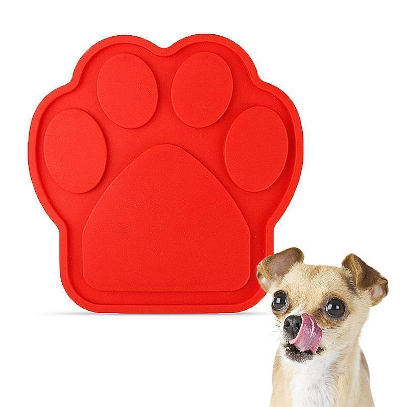 Dog lick mat, an essential dog toy for enrichment, calming, and stress relief during grooming