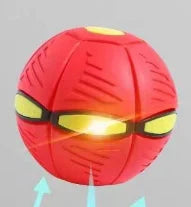 Pop-Up Disc Ball, a transforming luminous dog toy that's great for chewers & active pups