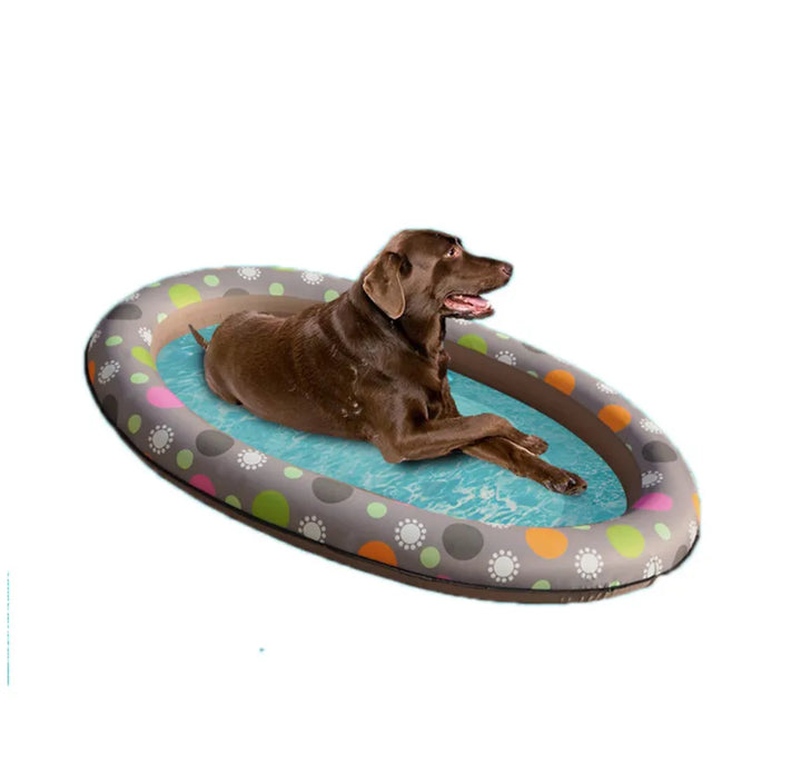 Inflatable dog bathtub, a practical pet care product for all dog sizes, easy to clean