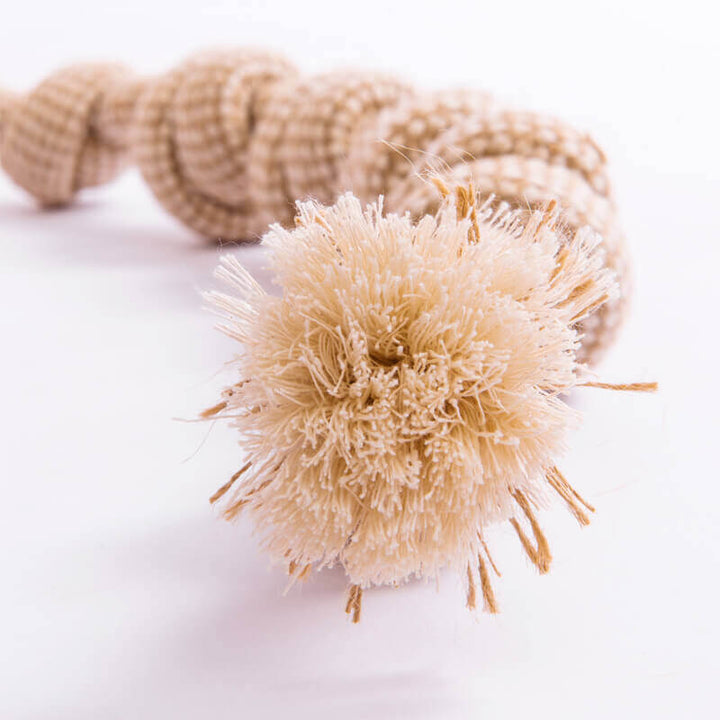 Pet supplies: a set of durable rope chew toys for dogs, supporting dental health & active play.