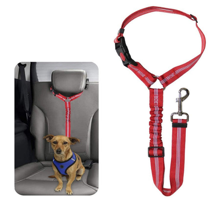 Dog auto safety belt, essential pet supplies for car travel comfort