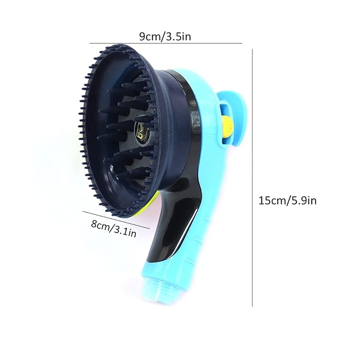Dog grooming massage brush for shower, pet care & cleaning supplies