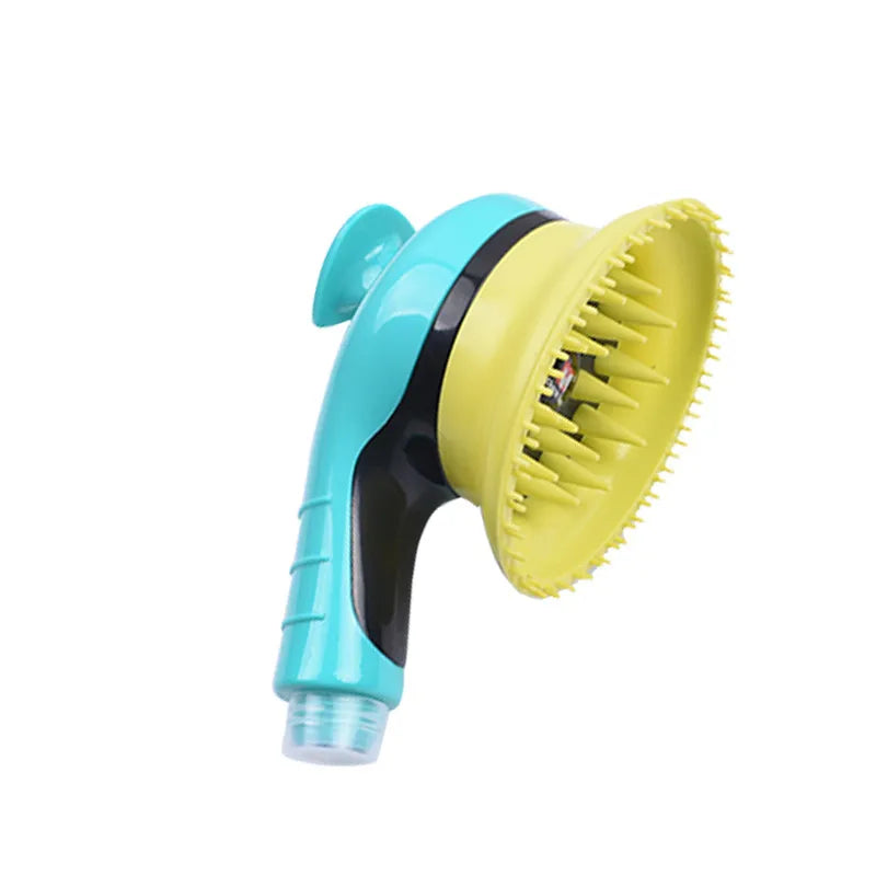 Pet supplies: dog groomer silicone brush, perfect for bath time & massage
