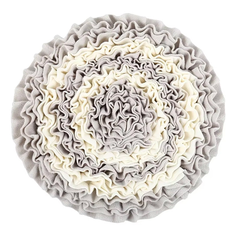 Machine washable dog snuffle mat, interactive pet accessory for mental enrichment and stress relief