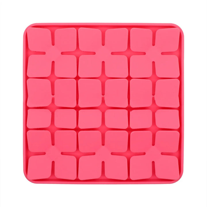Canine slow feeder snuffle mat, pet supplies to promote healthy eating, with hidden treat compartments.