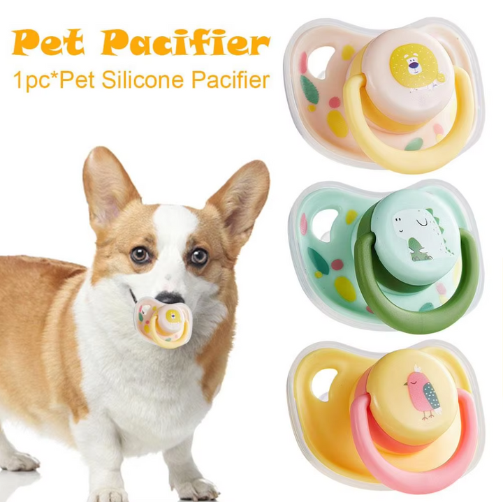 Dog teething toy chew dummy for small breeds, durable pet dental health chew