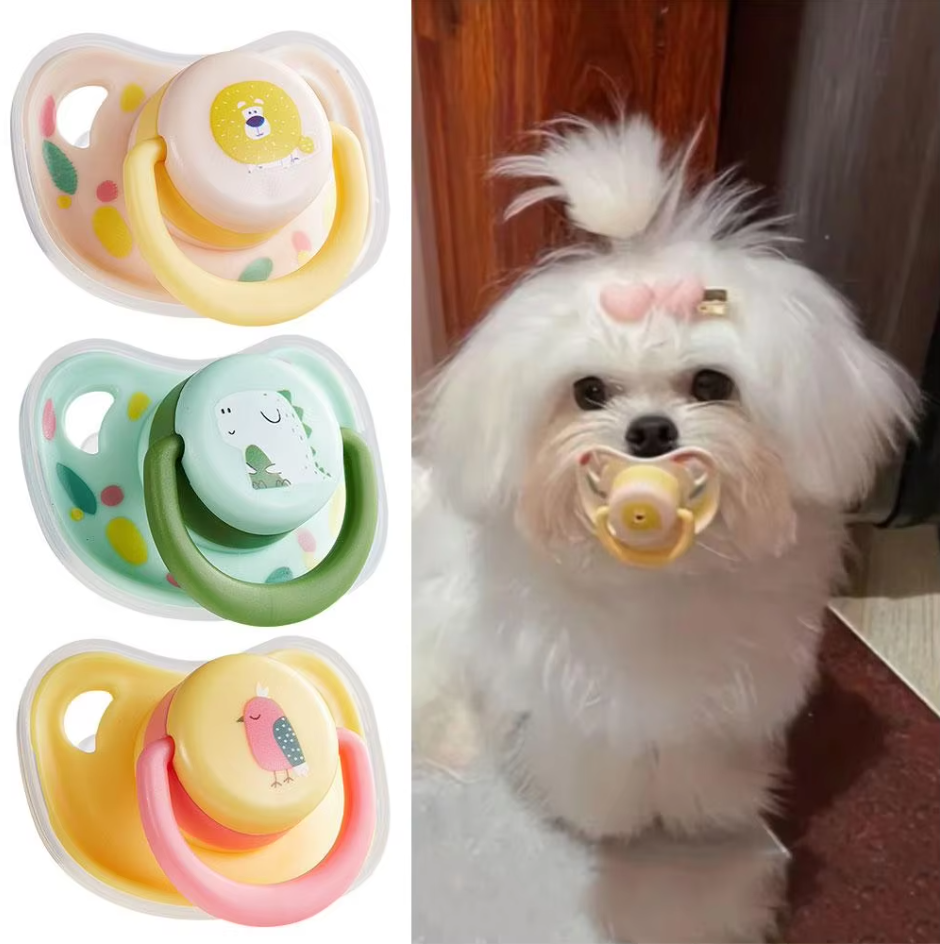 Dental dog chew dummy, textured surface helps clean teeth for small dogs