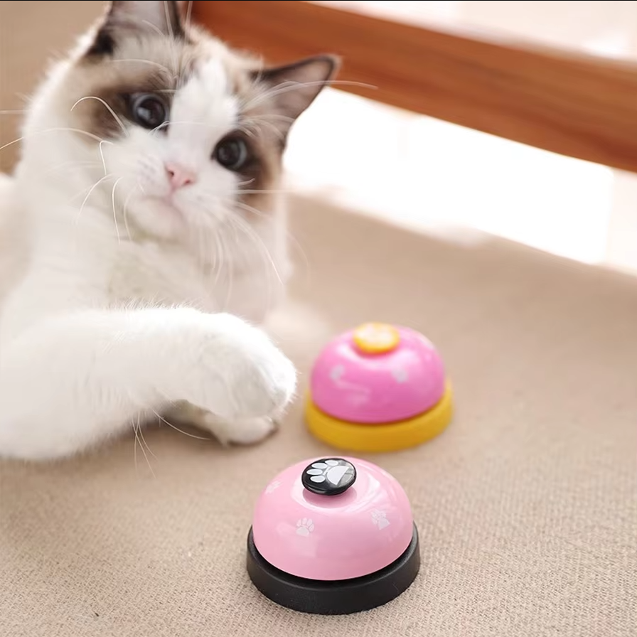Dog communication bell, essential pet training supply for positive reinforcement and interaction