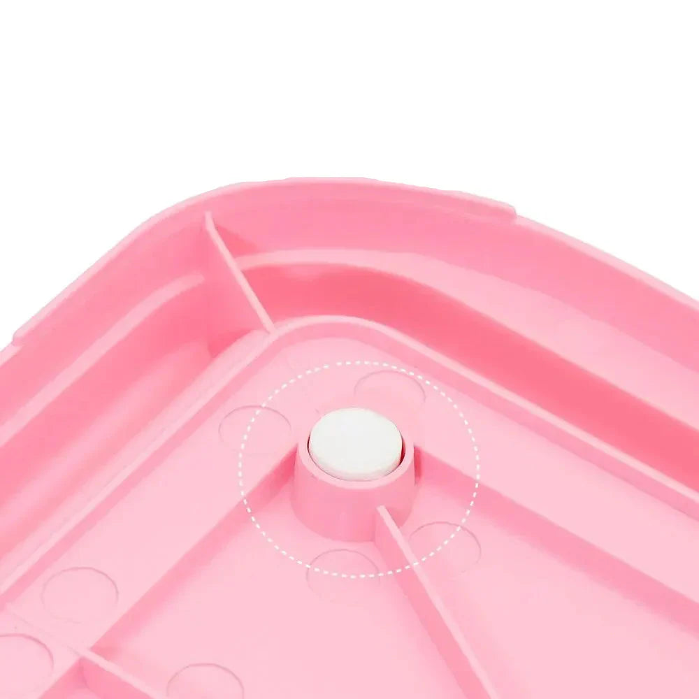 Puppy training indoor toilet with non-slip mat, essential for small dogs' potty success.