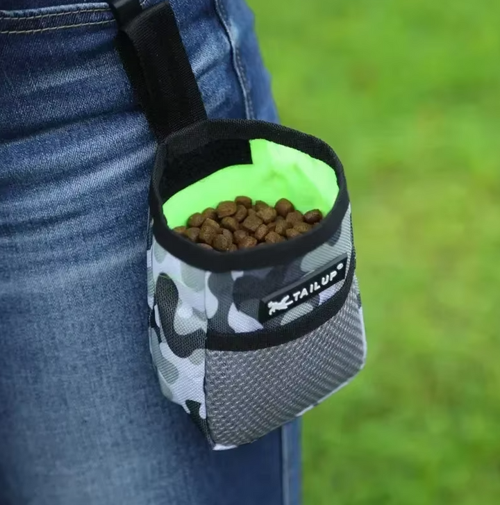 Dog Walking Treat Bag, durable, for carrying treats, toys, and essentials, pet supplies