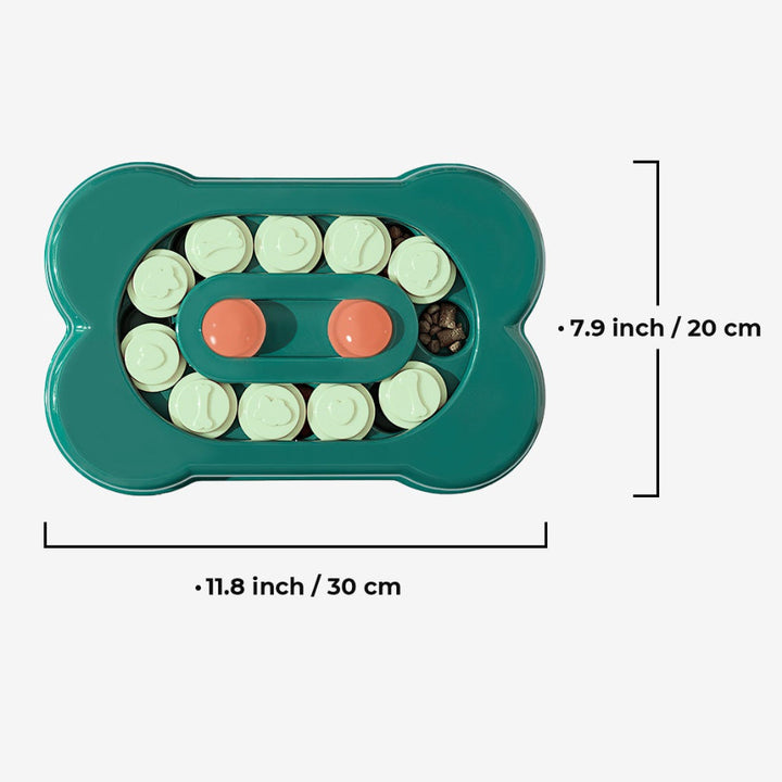 Pet supplies: interactive slow feeder puzzle tray for dogs, enhancing foraging skills.
