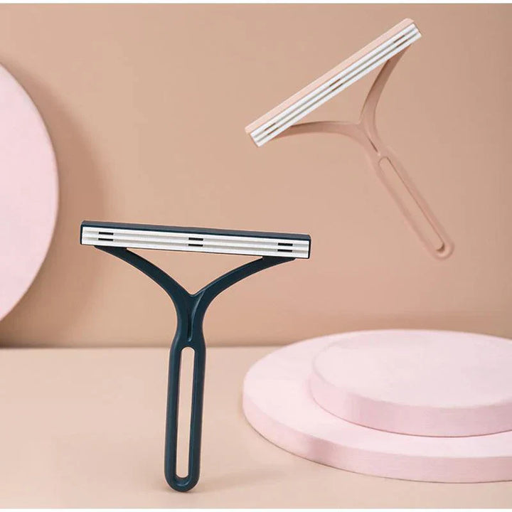 Dual-surface pet hair remover for all types of pet fur, an indispensable home cleaning tool.