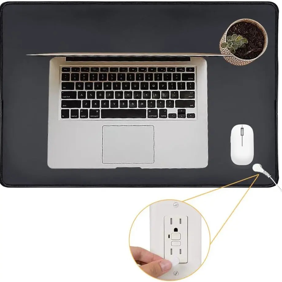 Home wellness grounding mat to improve sleep quality & reduce stress. Natural earthing pad for energy.