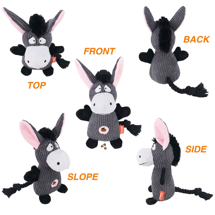 Invincible animal plush, durable dog chew toy for heavy chewers, pet supplies