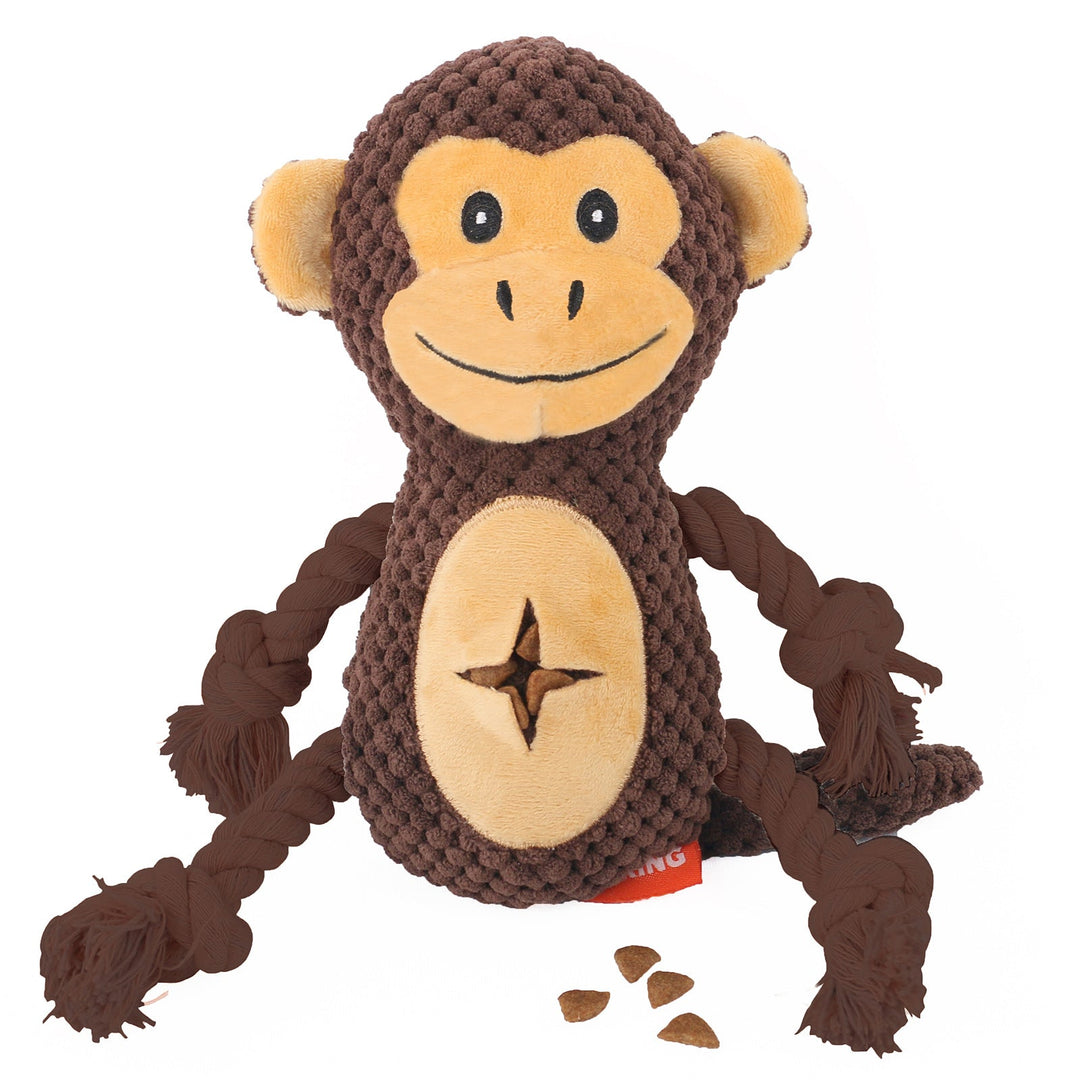 Heavy chewer pet supplies: animal plush dog toy, resistant to aggressive chewing