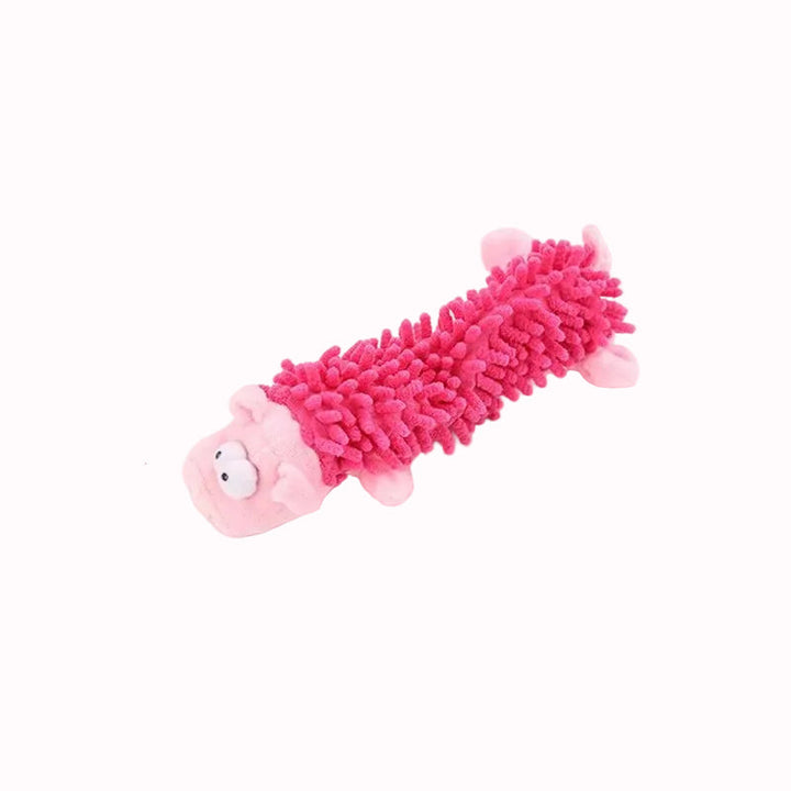 Animal squeaky toy for small dogs, a durable chew product part of essential pet supplies for puppies.