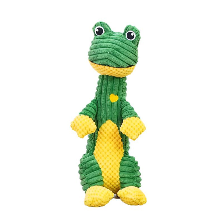 Durable Beast Chew dog toy, made for tough chewers, squeaky plush pet supply fun