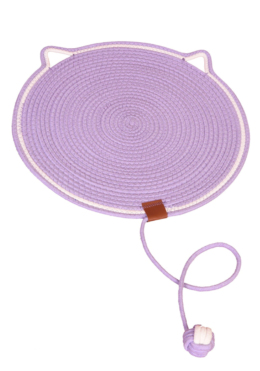 Angled view of the premium cat mat, showcasing its quality and modern pet accessory design.