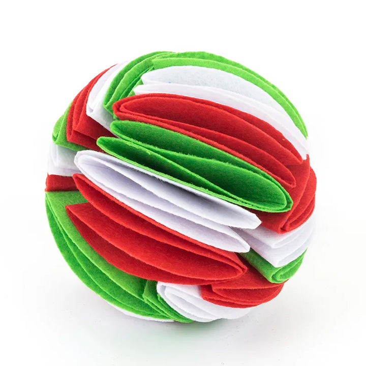 Interactive canvas dog toy, perfect for chewing and promoting healthy teeth in pets.