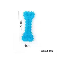 Dog chewing toy, a strong dental bone with nubs, supporting canine oral hygiene and playful enrichment.