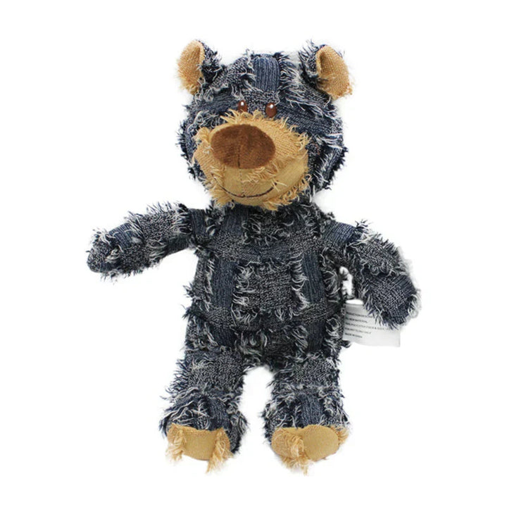 Tough dog toy, perfect for aggressive chewers, made from durable, pet-safe materials.