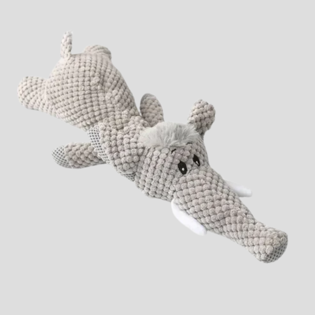 Nontoxic animal-shaped chew toy for dogs, perfect for active pets and strong chewers