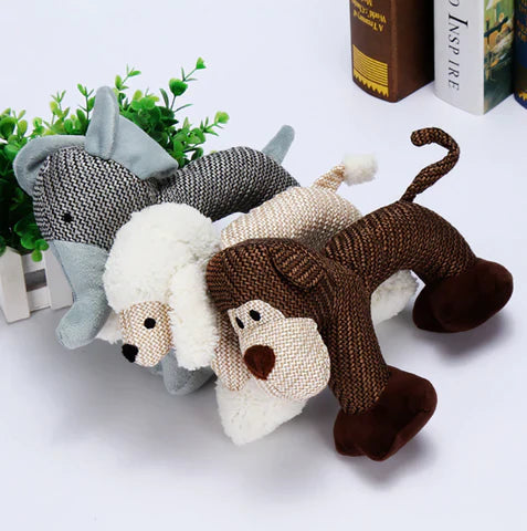 Red Indestructible animal dog toy for aggressive chewers; a tough, boredom-relieving pet supply.