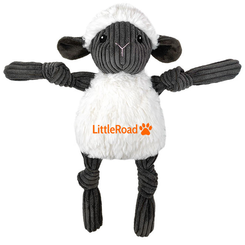 Animal-shaped durable dog toy, jean material, excellent for heavy chewing pets.