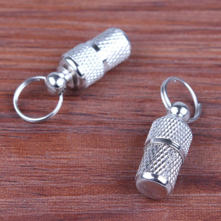 High-quality metal pet ID tag, laser engraved for durability, essential pet accessory for dog and cat safety.