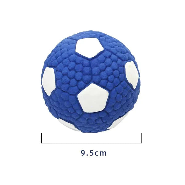 Aggressive chewer essential: Red dog chew ball, built to last, non-toxic material