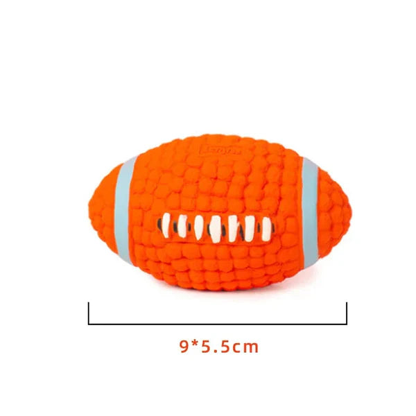 Indestructible dog toy ball, non-toxic, for large dog breeds and heavy chewers