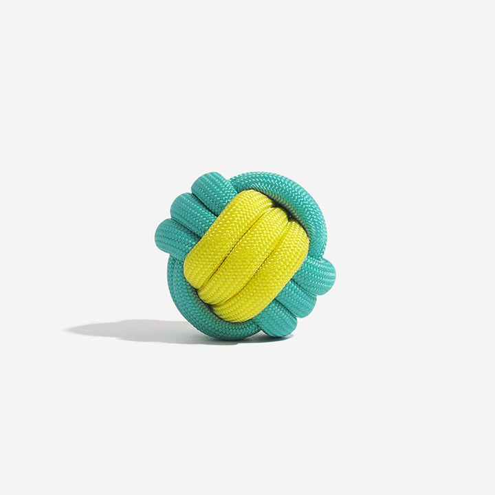 Package of durable dog knots ball chew toys, a long-lasting solution for dog playtime