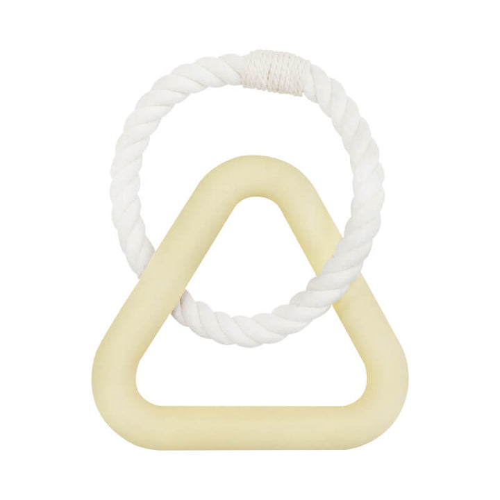 High-quality rubber dog toy: a powerful chew and teeth cleaner