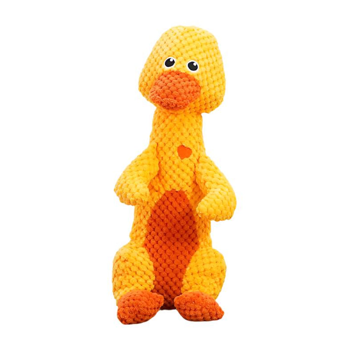 Tough 'Immortal' squeaker plush, a top dog toy for aggressive chewers