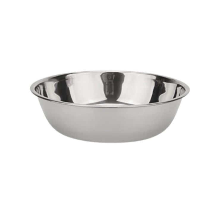 Modern stainless steel pet bowl, designed for durability and easy cleaning, suitable for dogs and cats.
