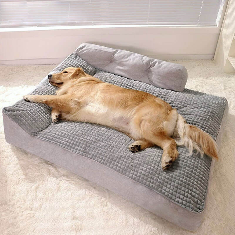 Replacement pet bed cover for all seasons, offering comfort for both dogs and cats